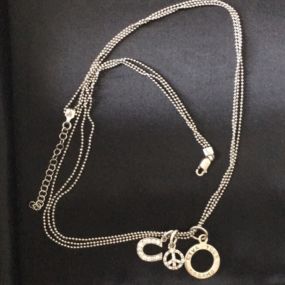 Sterling Silver Charm Necklace